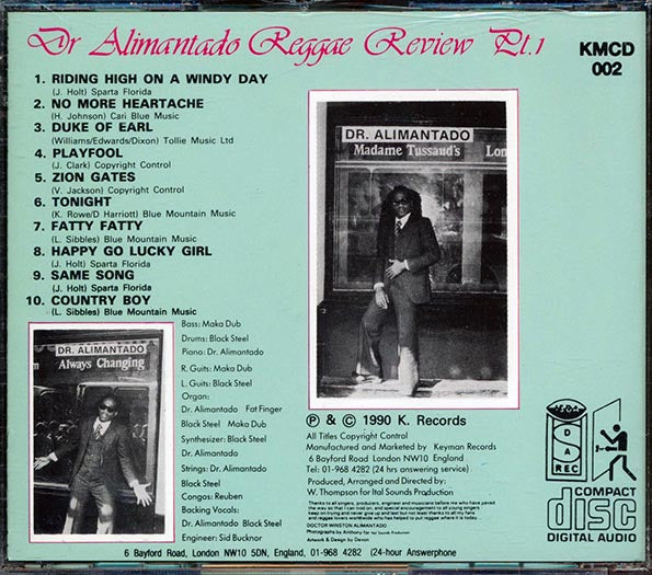 Dr. Alimantado - Reggae Review Part 1 (CD)