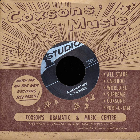 Roy Richards - Summertime  /  Sound Dimension - Soulful Strut (7")