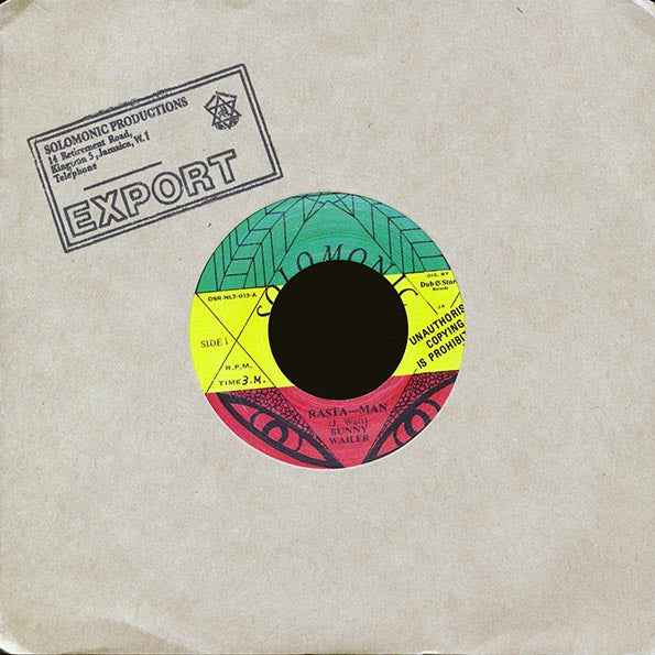 Bunny Wailer - Rasta Man  /  Version (7")