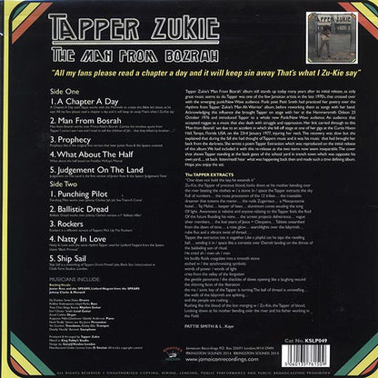 Tappa Zukie - The Man From Bozrah (LP)