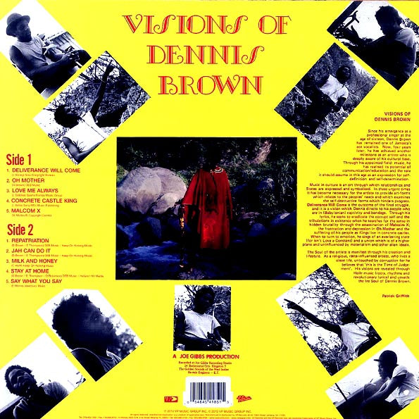 Dennis Brown - Visions Of Dennis Brown (LP) - PureSound Records