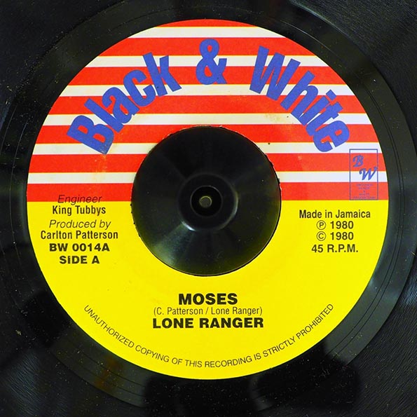 Lone Ranger - Moses  /  King Tubby - Zion Skank (7")