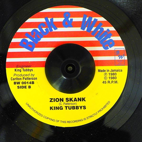 Lone Ranger - Moses  /  King Tubby - Zion Skank (7")