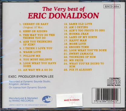 Eric Donaldson - Very Best Of (CD)