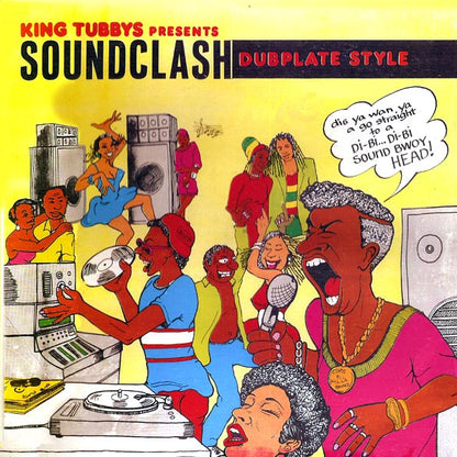 King Tubby, Johnny Osbourne, Conroy Smith, Fuzzy Jones, Etc. - Soundclash Dub Plate Style Volume 1 (Vocals) + Volume 2 (Dubs) (LP) - PureSound Records