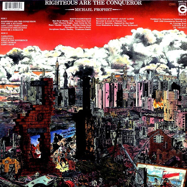 Michael Prophet - Righteous Are The Conqueror (LP) - PureSound Records