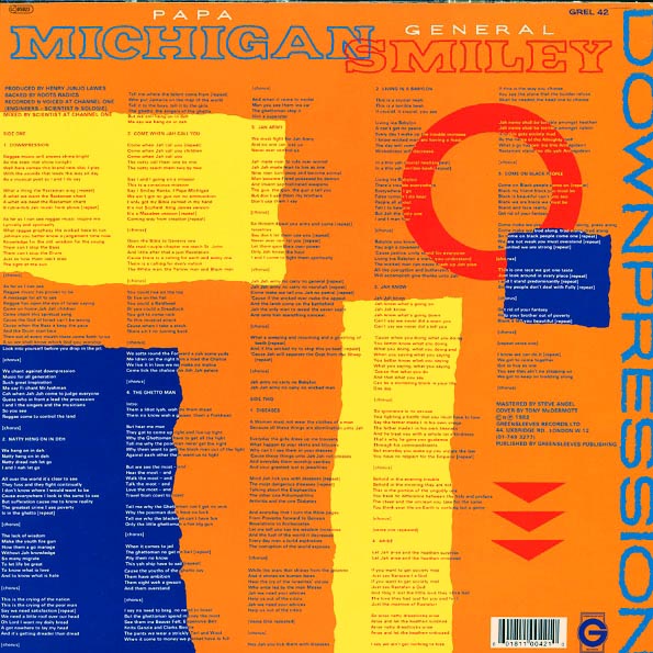 Michigan & Smiley - Downpression (LP) - PureSound Records