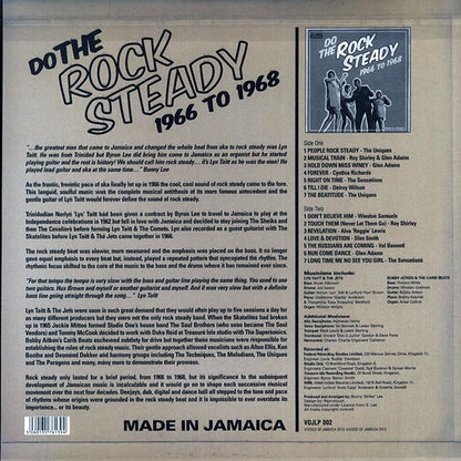 Uniques, The Sensations, Delroy Wilson, Etc. - Do The Rock Steady: 1966-1968 (LP)