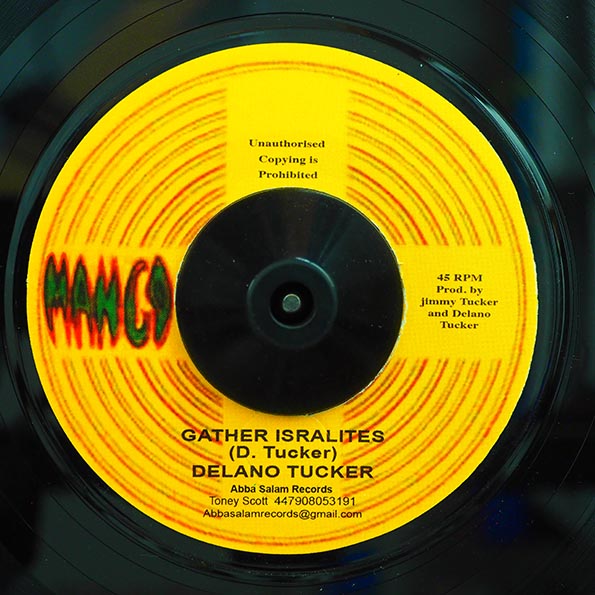 Delano Tucker - Gather Israelites  /  Gathering Dub (7")
