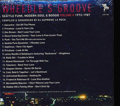 Various - Wheedle's Groove: Seattle Funk, Modern Soul & Boogie Volume 2: 1972-1987 (CD)