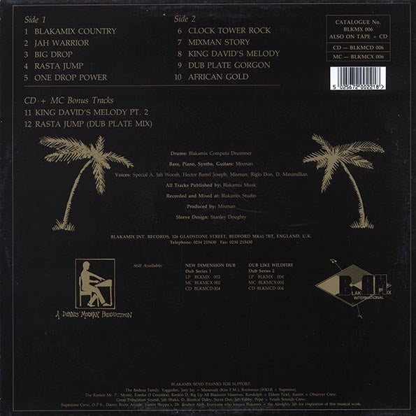 Mixman - Dub Series 3: African Gold (LP) - PureSound Records