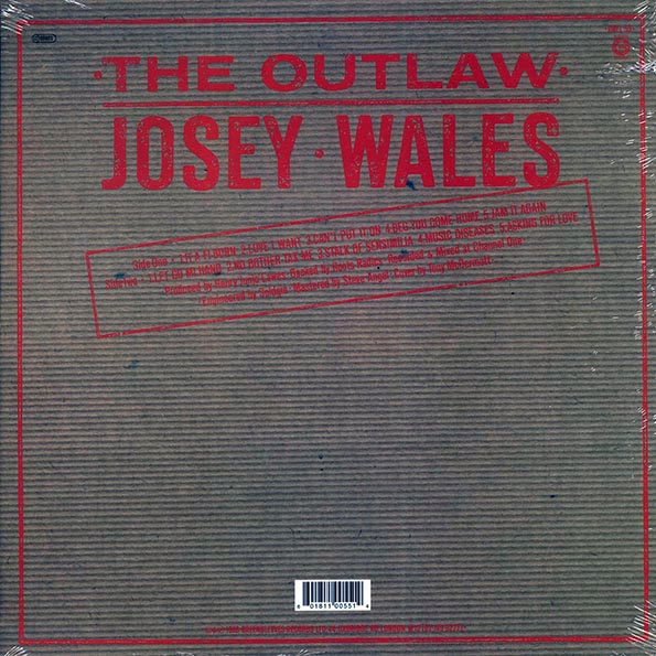 Josey Wales - The Outlaw (LP) - PureSound Records
