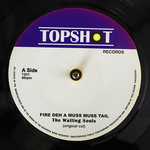 Wailing Souls - Fire Deh A Muss Muss Tail  /  Version (7")