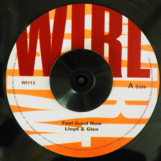 Lloyd Robinson, Glen Brown - Feel Good Now  /  Hopeton Lewis, Glen Brown - Live Like A King (7")
