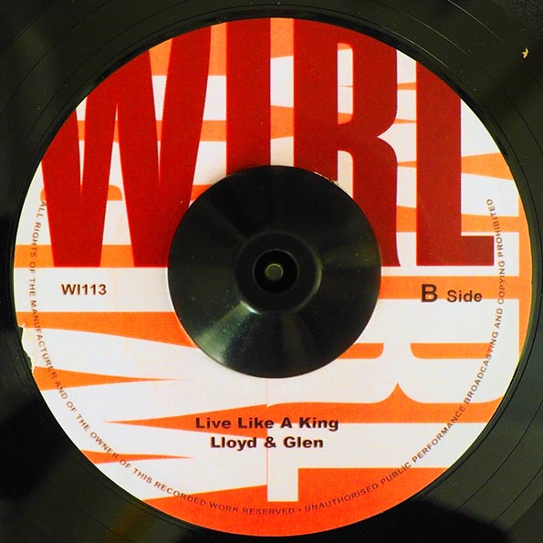Lloyd Robinson, Glen Brown - Feel Good Now  /  Hopeton Lewis, Glen Brown - Live Like A King (7")
