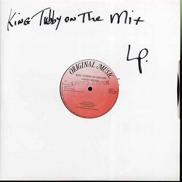 King Tubby, The Symbals, Roman Stewart, Jah Woosh, Errol Holt, Etc. - On The Mix Volume 1 (LP)