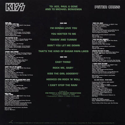 Kiss - Peter Criss (LP) - PureSound Records
