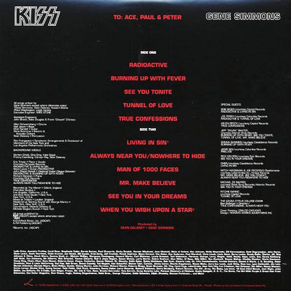 Kiss - Gene Simmons (LP)