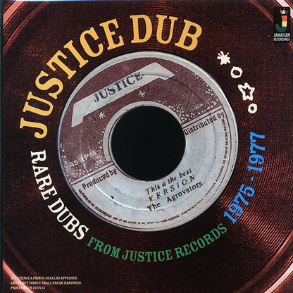 King Tubby - Justice Dub: Rare Dubs From Justice Records 1975-1977 (LP) - PureSound Records