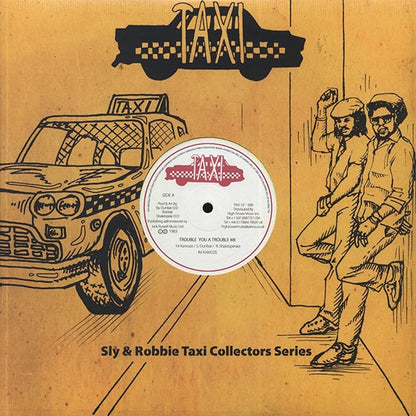 Ini Kamoze - Trouble You A Trouble Me  /  Sly & Robbie - Trouble You A Trouble Me Dub (12")