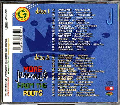 King Kong, Nitty Gritty, Wayne Smith, Johnny Osbourne, Etc. - More Jammys From The Roots (32 tracks) (CD)