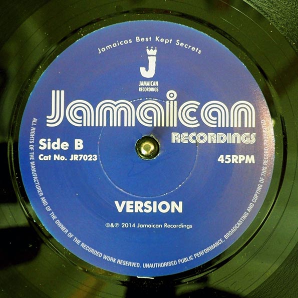 Johnny Clarke - I Don't Want To Be A Rude Boy  /  Version (7")
