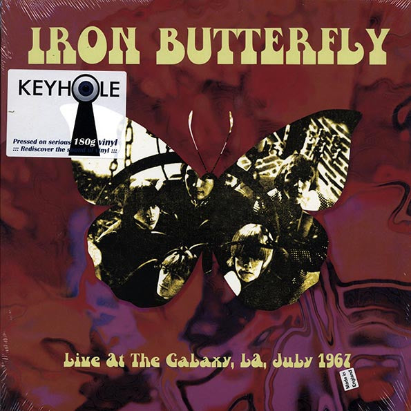 Iron Butterfly - Live At The Galaxy, LA, July 1967 (LP) - PureSound Records