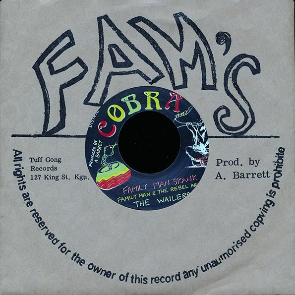 The Wailers - Family Man Skank  /  The Wailers - Dub Combination (7")