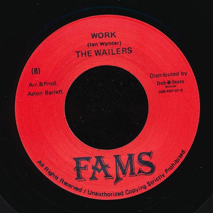 The Wailers - Guided Missile  /  The Wailers - Work (Japan) (7")