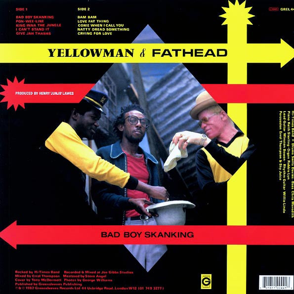 Yellowman, Fat Head - Bad Boy Skanking (LP)