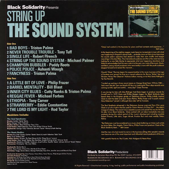 Rod Taylor, Triston Palmer, Ashanti Waugh, Etc. - String Up The Sound System (LP)