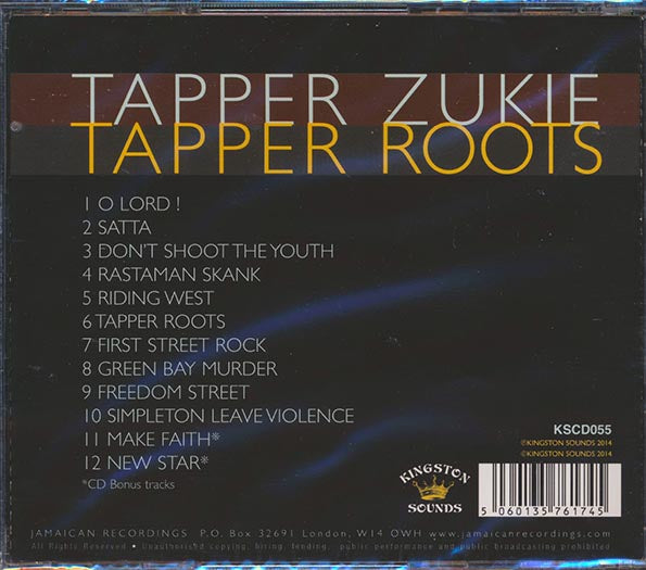 Tappa Zukie - Tapper Roots (CD)