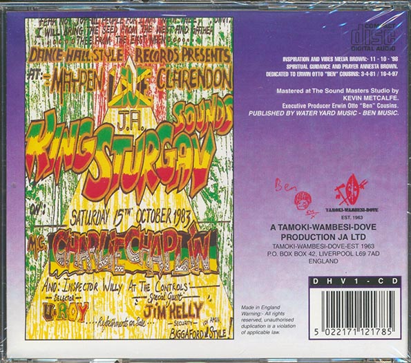 Charlie Chaplin - King Sturgav Sound: Live At Clarendon (CD)