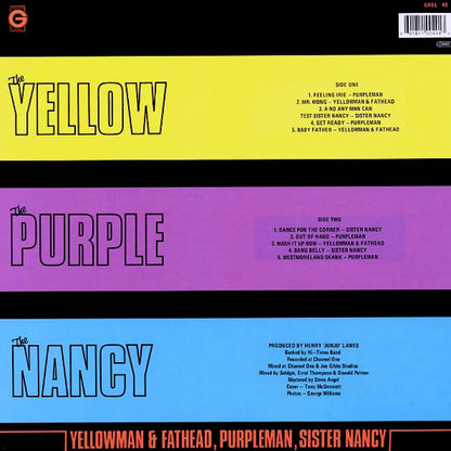 Yellowman, Fathead, Purpleman, Sister Nancy - The Yellow The Purple The Nancy (LP)