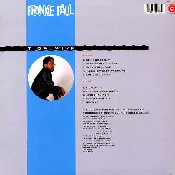 Frankie Paul - Tidal Wave (LP) - PureSound Records