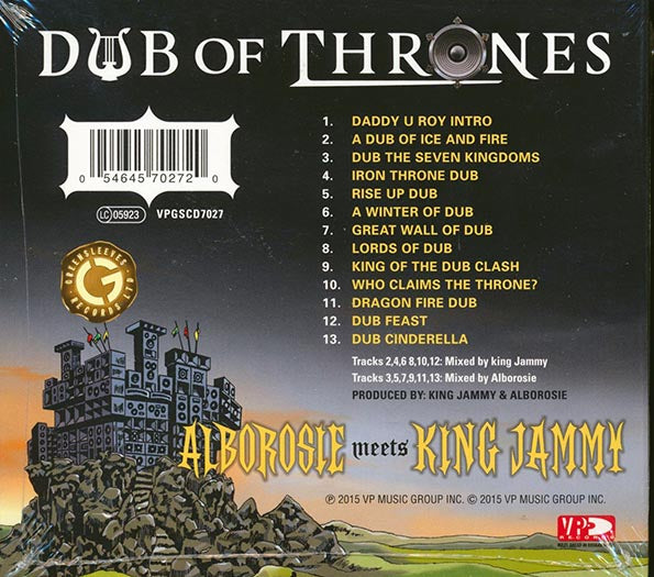 Alborosie, King Jammy - Dub Of Thrones: Alborosie Meets King Jammy (CD)
