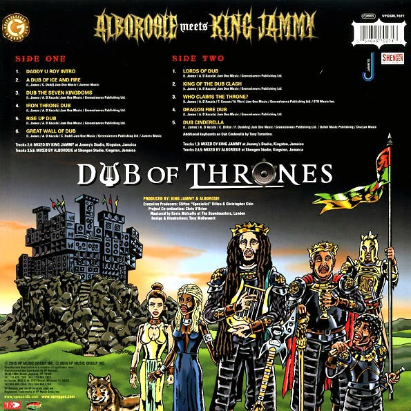 Alborosie, King Jammy - Dub Of Thrones: Alborosie Meets King Jammy (LP) - PureSound Records