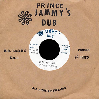 Prince Junior - Chicken Hawk  /  Super Power All Stars - Chicken Hawk Dub (7")