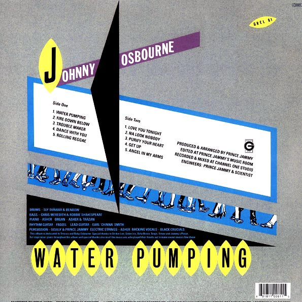 Johnny Osbourne - Water Pumping (LP) - PureSound Records