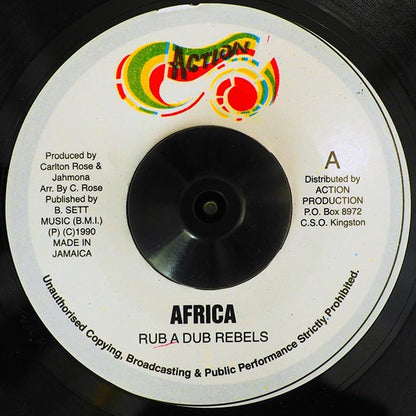 Rub A Dub Rebels - Africa  /  Version (7")