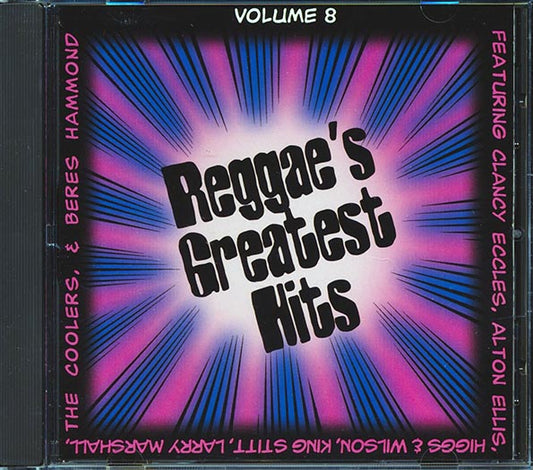 King Stitt, Alton Ellis, Val Bennett, Monty Morris, Etc. - Reggae's Greatest Hits 8 (CD)