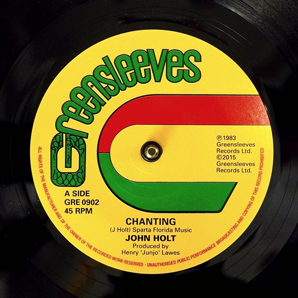 John Holt - Chanting  /  Roots Radics - Chanting Dubplate Style (7")