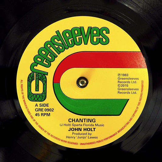 John Holt - Chanting  /  Roots Radics - Chanting Dubplate Style (7")