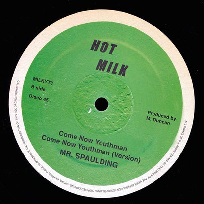 Mr. Spaulding - Skank In The Dance; Roots Radics - Version  /  Mr. Spaulding - Come Now Youthman; Roots Radics - Version (12")