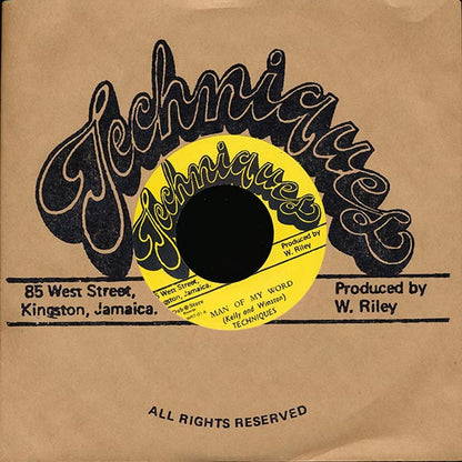 The Techniques - Man Of My World  /  The Techniques - Time Has Come (7")