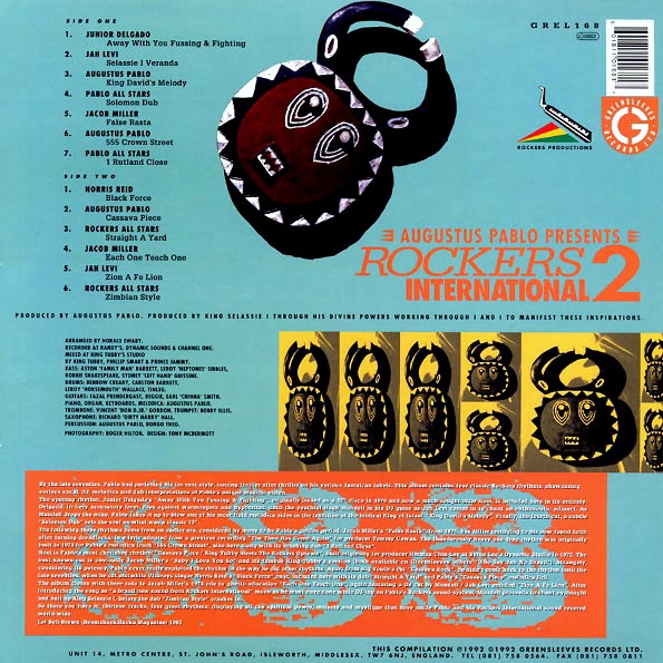 Augustus Pablo, Jacob Miller, Hugh Mundell, Etc. - Rockers International 2 (LP) - PureSound Records