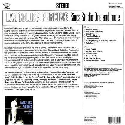 Lascelles Perkins - Sings Studio One And More (LP) - PureSound Records
