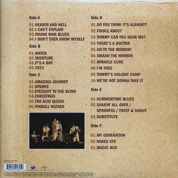 The Who - Live At The Isle Of Wight Festival 1970 (ltd. ed.) (3xLP) (remastered) (LP)