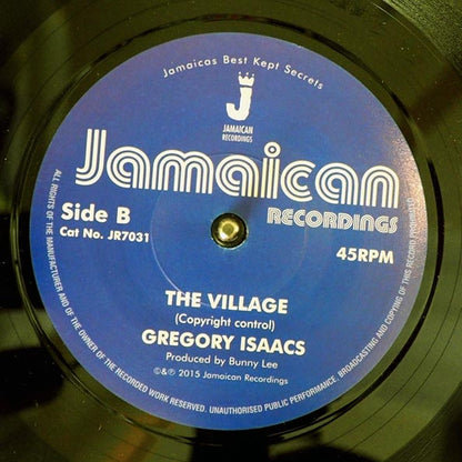 Gregory Isaacs - Don't Believe Him (Don't Believe In Him)  /  Gregory Isaacs - The Village (7")