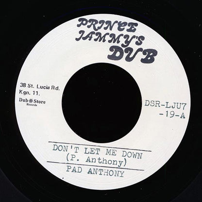 Pad Anthony - Don't Let Me Down  /  Super Power Band - Version (Japan) (7")